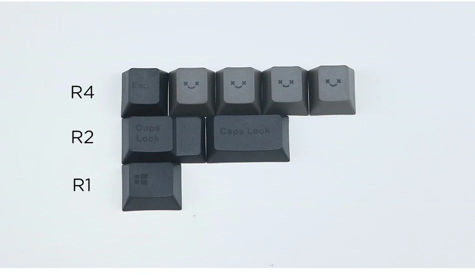 JKDK черный серый смешанный Dolch толстый pbt 108 87 Keycap Вишневый профиль сублимированный для переключатели cherry MX колпачок клавиши клавиатуры