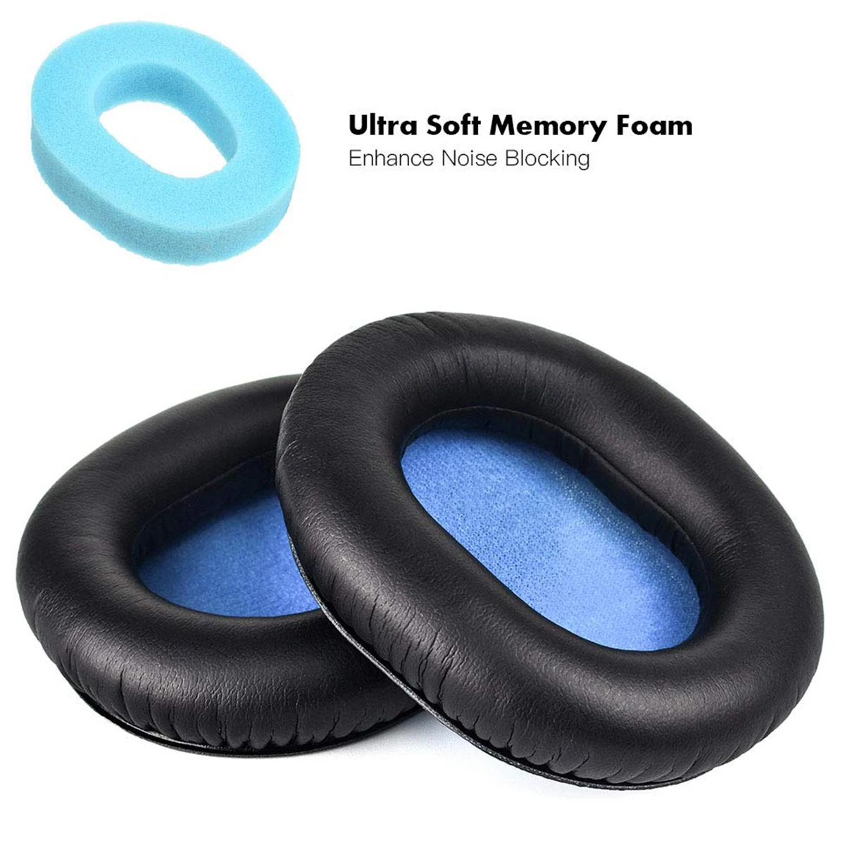 New Replacement soft Sponge foam Earmuff Cup Cushion Ear Pads Earpads for Sennheiser HD8 HD 8 DJ HD6 MIX HD 6 Headphone