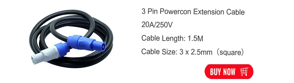 10 шт./лот 3 PIN Мощность con Мужской Разъем NAC3FCA NAC3FCB AC Мощность штекер 20A 250V для светодиодный Speakon Кабельный разъем синий/белый