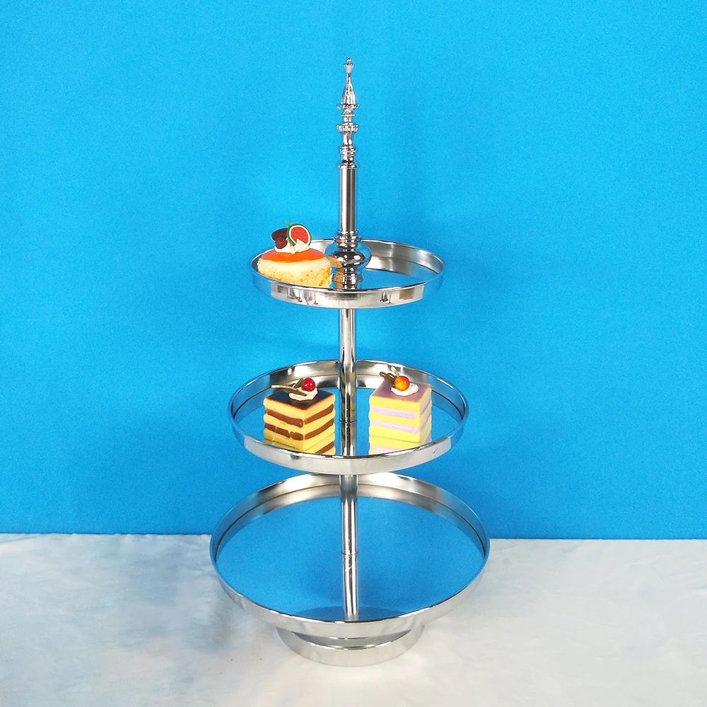 FFriday 3-7 шт золотые вечерние свадебные хрустальные круглые металлический набор зеркальный десерт торт стенд
