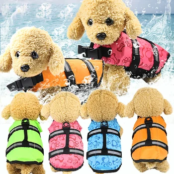 

Summer Pet Products Dog Trainings Pet Dog Life Jacket Swimwear Clothes Supplies Summer Pet Swimwear Color Dog Jacket Trainings