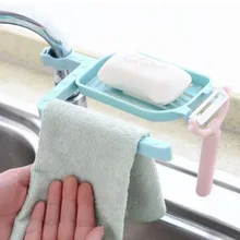 Новинка, горячая креативная стойка для кранов-тряпичный дренажный стеллаж для дома, кухни, пробивная раковина, стеллаж для хранения кухонных предметов