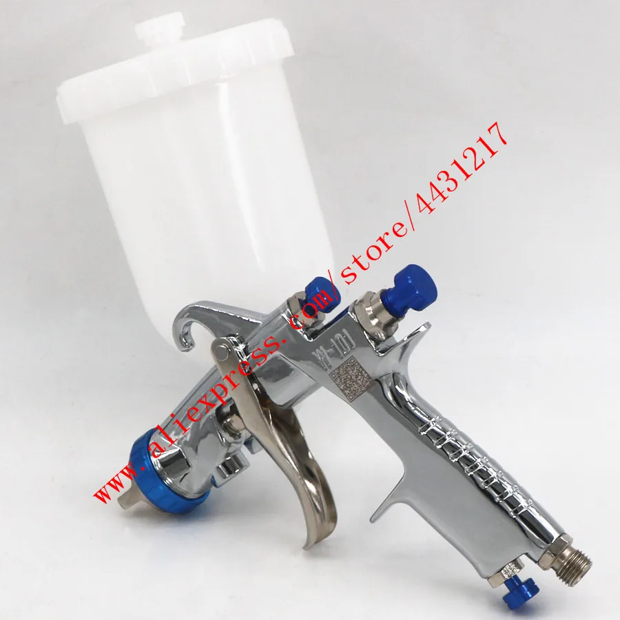 

original Japan W101 134G Spray Gun W-101 HVLP Hand Manual Paint Spray Gun 0.8/1.0/1.3/1.5/1.8mm plastic tank 400ml