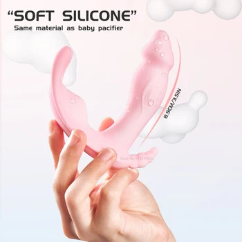 Panties Vibrator Erotic Toys for Women Vaginal G Spot Clitoris Stimulator Female Masturbator Sex Machine Adult Sexual Couples 2