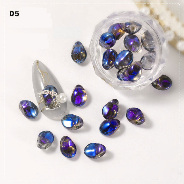 Nail Art Rhinestones Nail Irregular Stone Crystal Symphony Crystal Nails Sticker Sequins For Nails Decorations