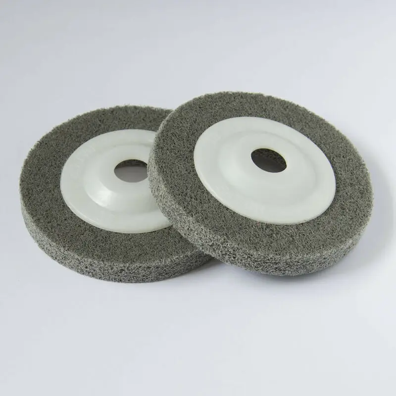 10pcs Polishing Wheels 100mm Nylon Buffing Polishing Pad Wheel 240 Grit For Angle Grinder 4" Accessories