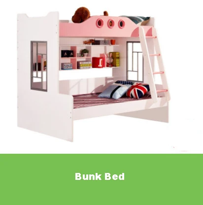 S1 Bunk Bed Детские кровати, двухъярусная кровать из цельного дерева, двухъярусные кровати с лестницей для детей, мебель для спальни - Цвет: S1 Bunk Bed