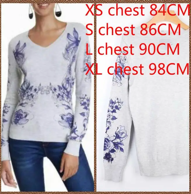 8 XS-XL Deg испанские вязаные свитера с длинным рукавом и эластичным одним воротником S-XXL - Цвет: 8 XS-XL