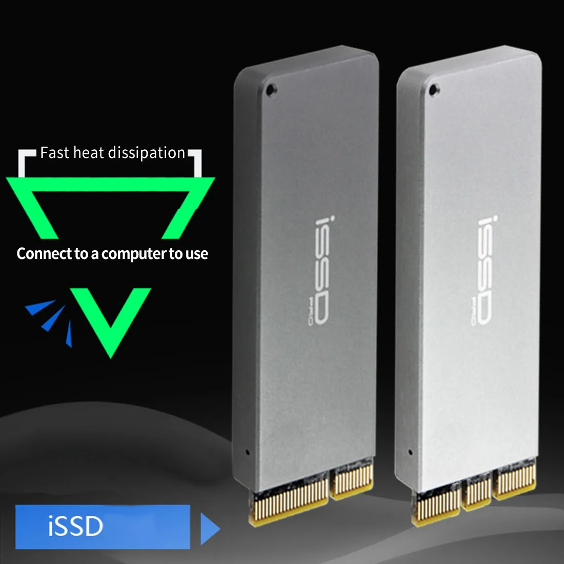 JEYI iSSD m.2 NVME алюминиевый PCIE3.0 GEN3 мобильный SSD-бокс optibay SSD чехол PCIE X1 адаптер m2 M.2 U.2 PCI-E