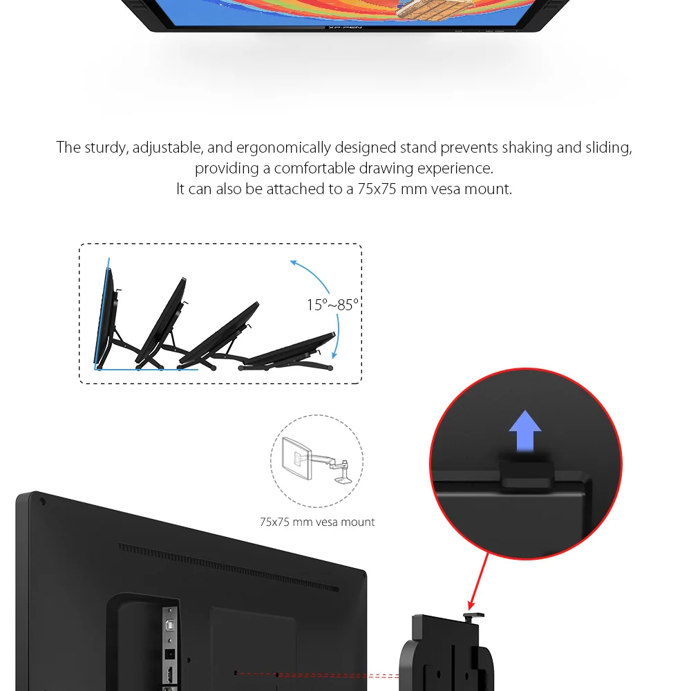 Drawing monitor  tablet 22EPro XP Pen 1 (8)