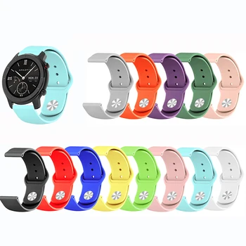 

Sports silicone Wrist Strap for Xiaomi Huami Amazfit GTR 42mm Bracelet Band for Huami Amazfit Bip Youth Watch Band