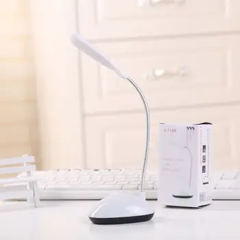 

4Color Flexible Mini Desk Lamp Eye Protection Lamp Foldable LED Night Light Reading Book Lights 72XC