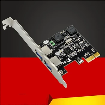 

USB 3.0 PCI-E Expansion Card External 2 Port USB3.0 PCIe Card with 2 Power Module NEC Chip for Desktop PC Computer High Quality