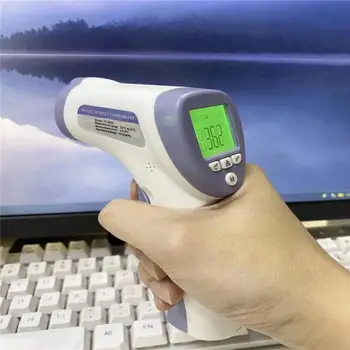 

Forehead Gun Non-Contact Infrared Electronic Thermometer Lcd Display Body Temperature Gun Forehead Thermometer