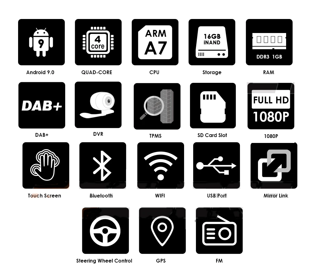 Android 9.0 4 Core 2Din Car MultiMedia Player for Corolla E120 Toyota RAV4 HIACE Rush Crown Allion Auris Hiace Celica Highlander Android 9.0 4 Core 2Din Car MultiMedia Player for Corolla E120 Toyota RAV4 HIACE Rush Crown Allion Auris Hiace Celica Highlander