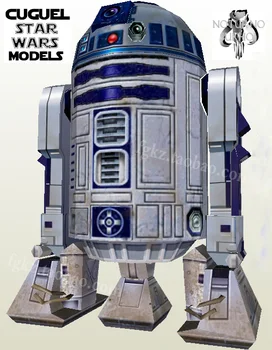 

1M Paper Model Star Wars Skywalker Robot R2-D2 96CM High DIY Assembled Handmade Toy