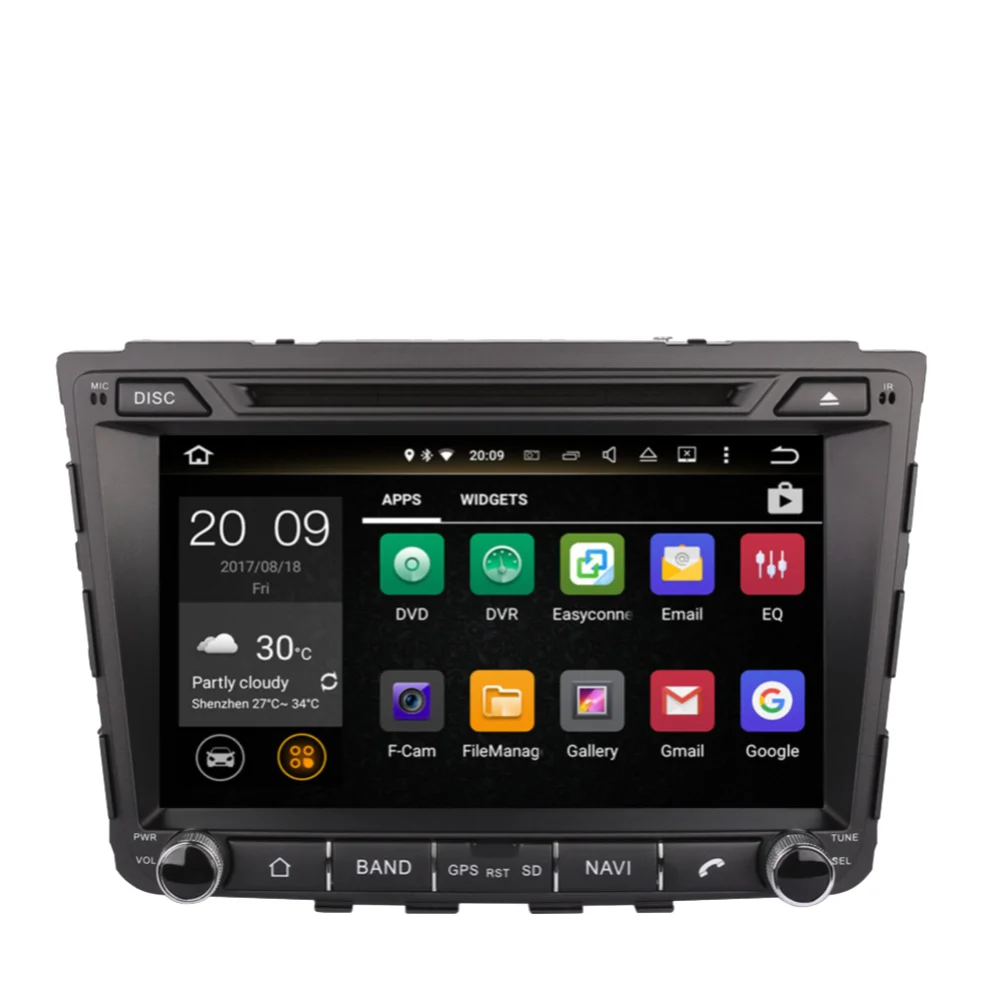 2 Din Android 10 0 Автомобильный GPS-навигатор мультимедийный DVD-плеер для HYUNDAI IX25 2014-2016