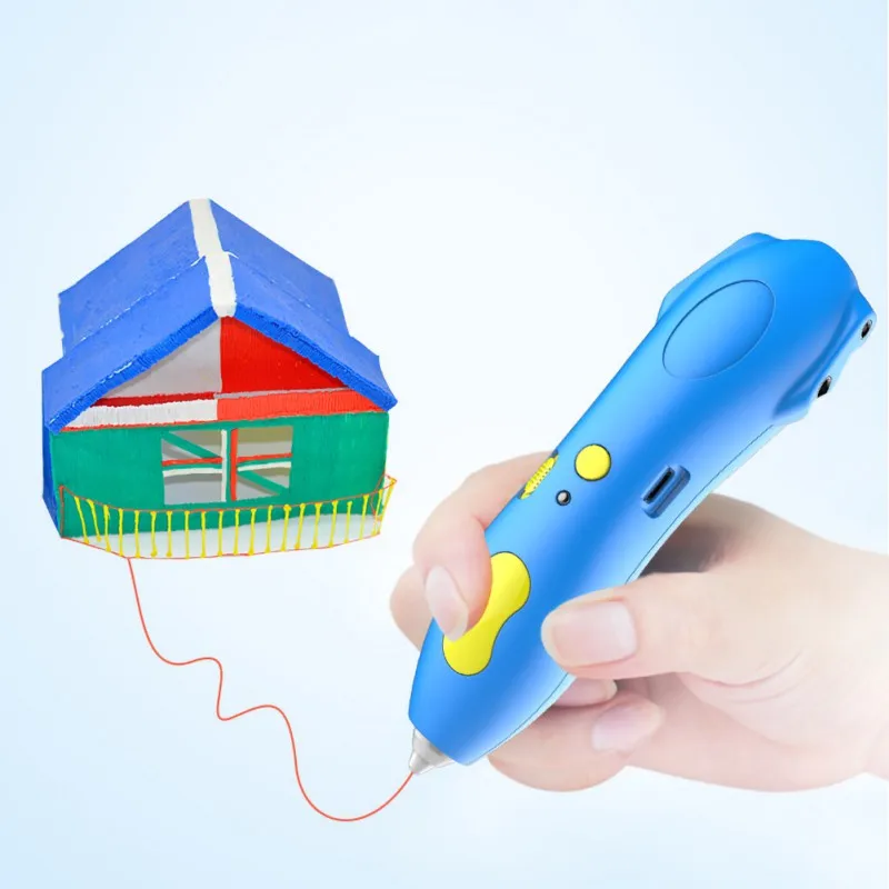 3D печать Ручка безопасная низкотемпературная PCL нить ребенок взрослый каракули принтер ручка
