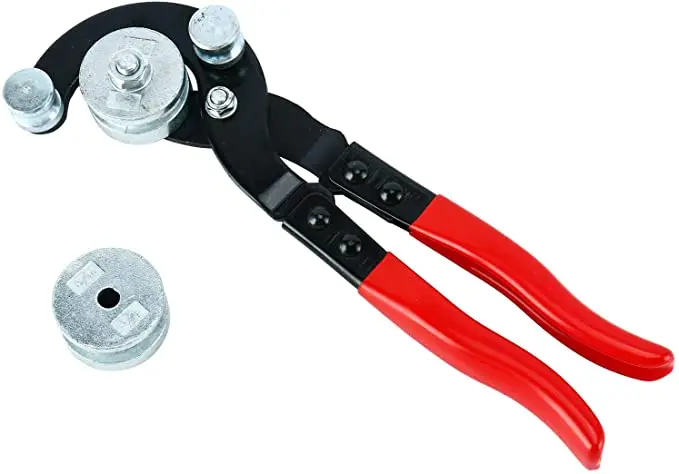 

Brake Pipe Bender Tool 3/16inches / 1/4inches / 5/16inches and 3/8inches Plier Type Fuel Brake Pipe Bender Tool