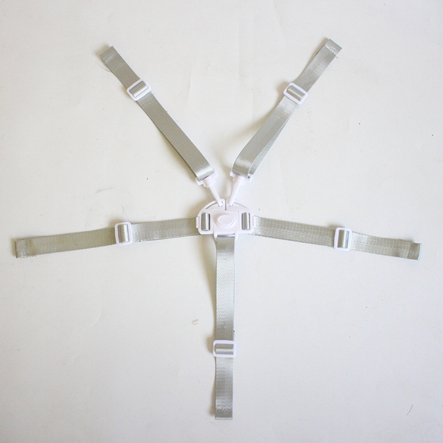 Safety Belt 5 Point Harness Dining Feeding Chair Belts Baby Protection Universal Belt Lunch Seat Car Sleeping Fixed Belts