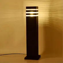 2 шт. садовый парк СВЕТОДИОДНЫЙ торшер свет открытый крыльцо свет лампы прохода дорожка стержень Боллард светодиодный газон пост световой фонарь