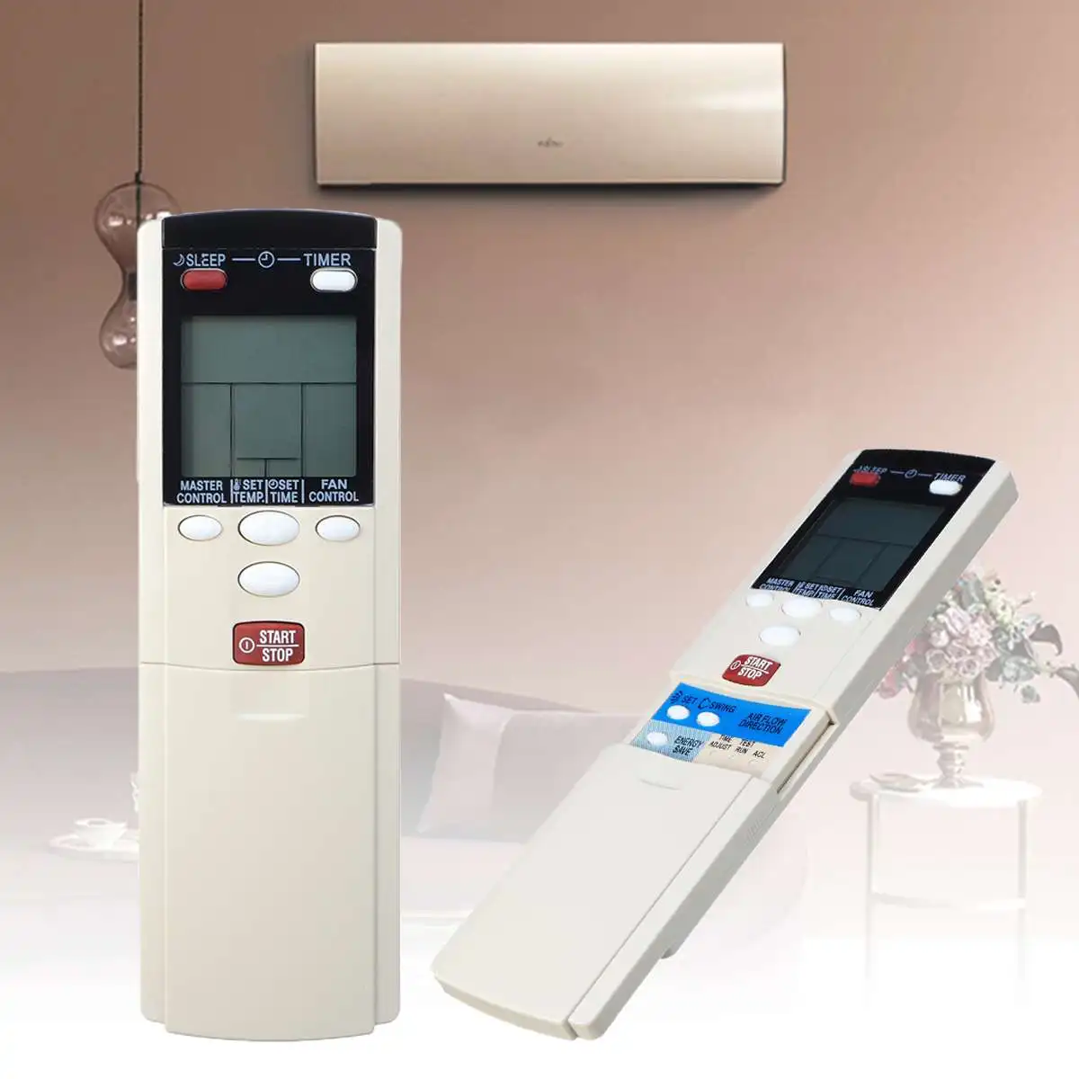 

New Air Conditioner Plastic remote control without battery Replacement suitable for Fujitsu AR-DL3 ARDL3