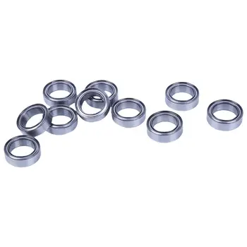 

10pcs Miniature Sealed Metal Shielded Metric Radial Ball Bearing Model: MR128-ZZ 8x12x3.5Mm