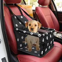 Водонепроницаемый дорожный Перевозчик для домашних животных толстый кот ПУ, волоконный собака автомобильный усилитель печатное сиденье 640 г всесезонный чехол
