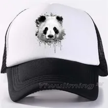 Новая брендовая классная панда бейсболки женские мужские Snapback сетчатая шапка Дальнобойщик открытый спортивный, для укрытия кепки дропшиппинг