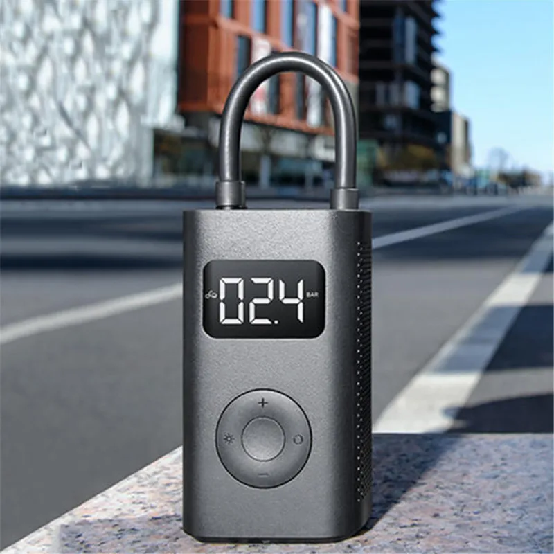  Xiaomi Mi Mijia Portable Smart Digital Tire Pressure Detection Electric Inflator Pump For Bike Moto