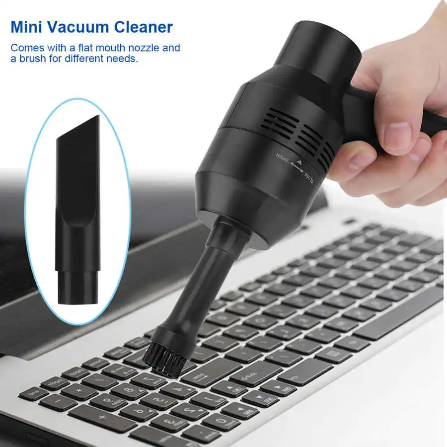 

Portable Mini Vacuum Cleaner Handheld USB Car PC Keyboard Corner Desk Table Dust Cleaner Collector