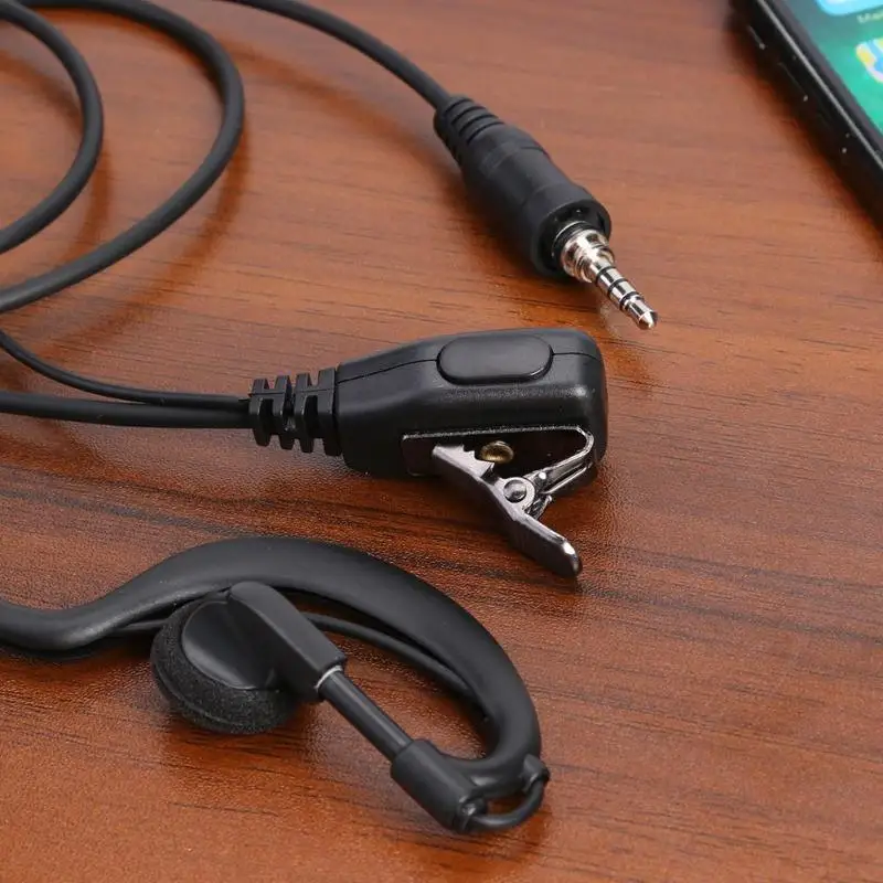 1 Pin G Форма наушник гарнитура с PPT микрофоном для Yaesu Vertex радио VX-6R 7R VX-6E, VX-6R, VX-7E, VX-7R, VX-120, VX-127, VX-170
