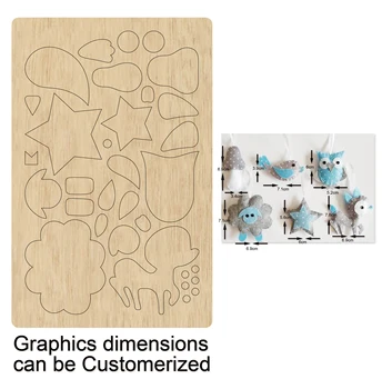 

New owl and star wooden dies cutting dies for scrapbooking