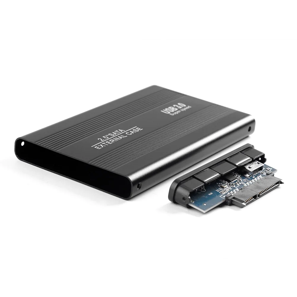 2.5 Inch USB 3.0 External HDD Enclosure Box SATA to USB 3.0 HDD Hard Drive Case 5Gbps Aluminum SSD Box Support 3TB For Laptop PC