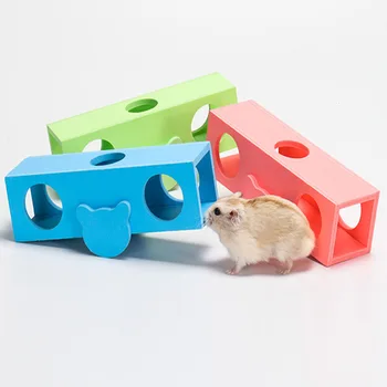 

2020 Fashion Funny Pet Luxury Hamster Toy Balance Tilting Cylinder Seesaw Toy House Exercise Pet Rat Hamster Mouse Play Toys