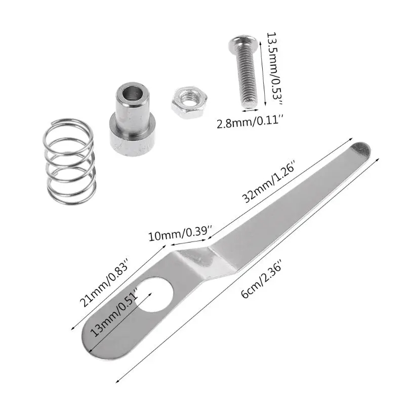 BJYC Stainless Steel Presser Slide clamp,for Biological Microscope 