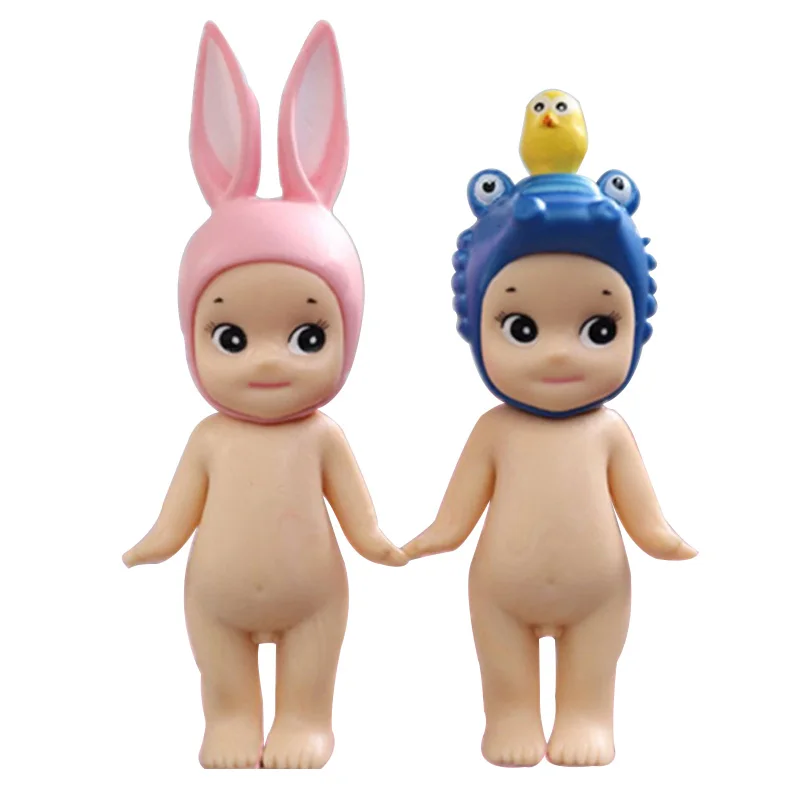 Sonny Angel Light Pink Rabbit Blue Crocodile Baby Model Toys Collectibles |