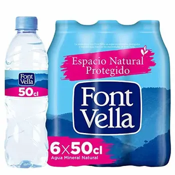

FONTVELLA BOTTLE PLASTIC X6 500ML MINERAL WATER NON FLAVOURED