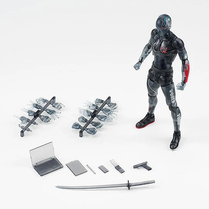 SHFiguarts World Tour BODY KUN& BODY CHAN BJD черный прозрачный цвет Ver. ПВХ фигурка Коллекционная модель игрушки