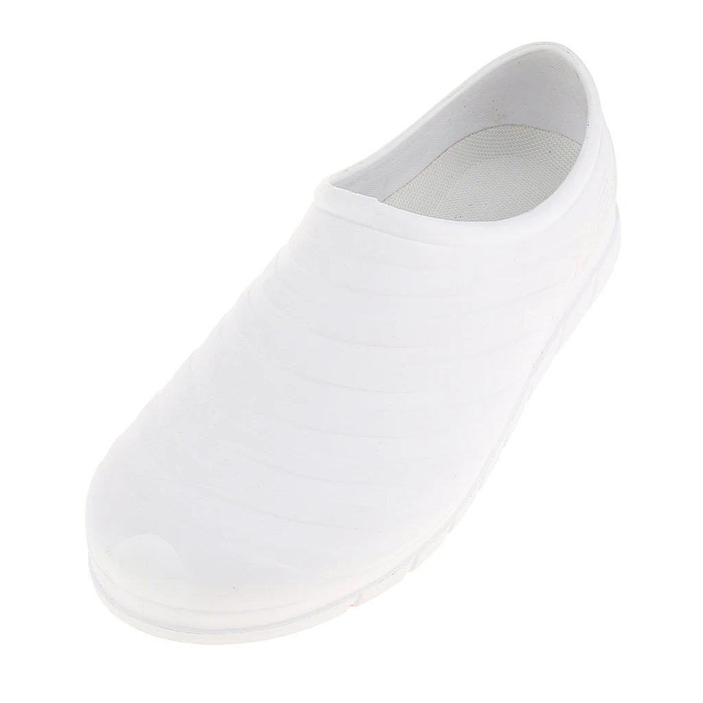 Nurse Work Shoes Boat Shoes Womens Slip Resistant Chef Clog for Kitchen Hospital Safety Work Shoes White Black