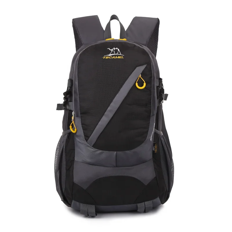 30л водонепроницаемый Прочный Открытый альпинистский рюкзак для женщин и мужчин походный спортивный рюкзак для путешествий рюкзак высокого качества - Цвет: black
