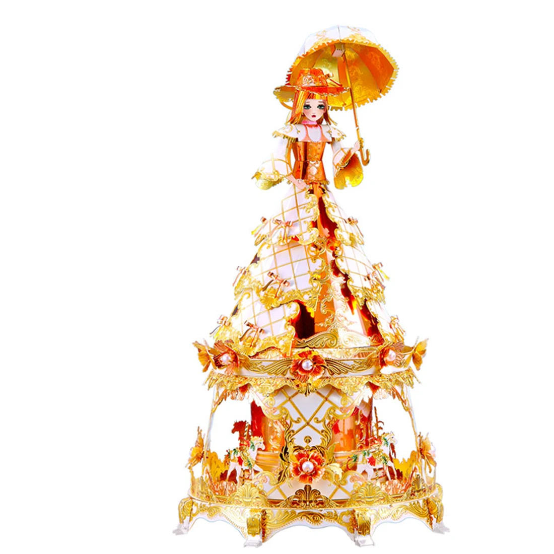 

Princess Model Kits DIY 3D Metal Puzzles Assemble Jigsaw Toy Model Building Kits For Kids Children Christmas Gifts 2019