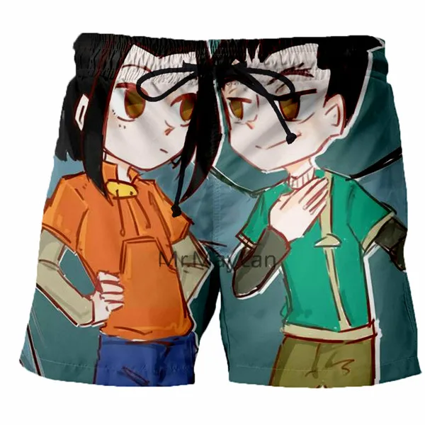 3D Продукт многоцветные летние новые Xiaoyu история печати мужские пляжные брюки брендовые быстросохнущие шорты модные мужские шорты кэжуал