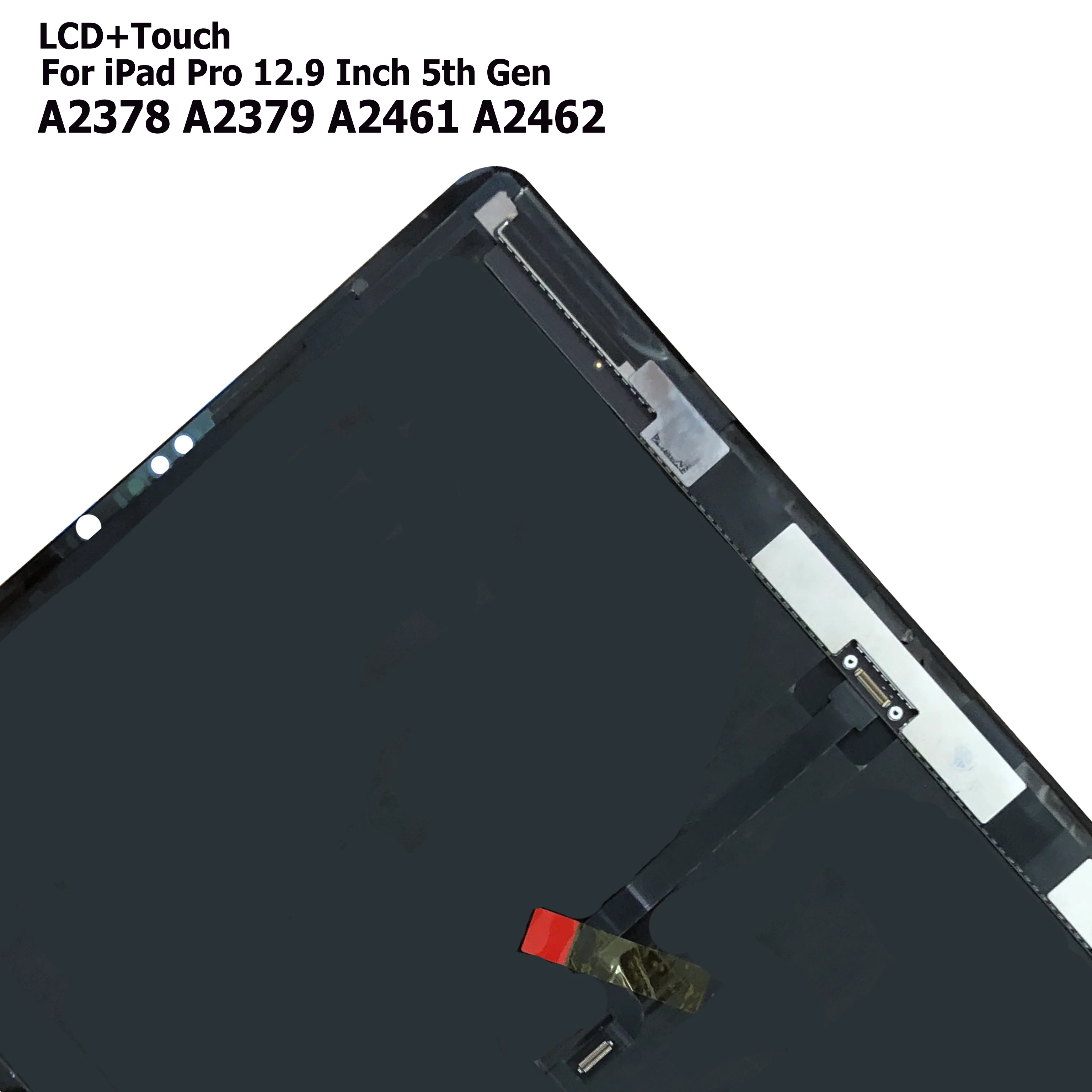 테스트 완료 LCD 디스플레이 터치 스크린 어셈블리, 아이패드 프로 12.9 5 세대 6 세대 A2378 A2379 A2461 A2462 A2436 A2437 A2764 A2766, 12.9 인치