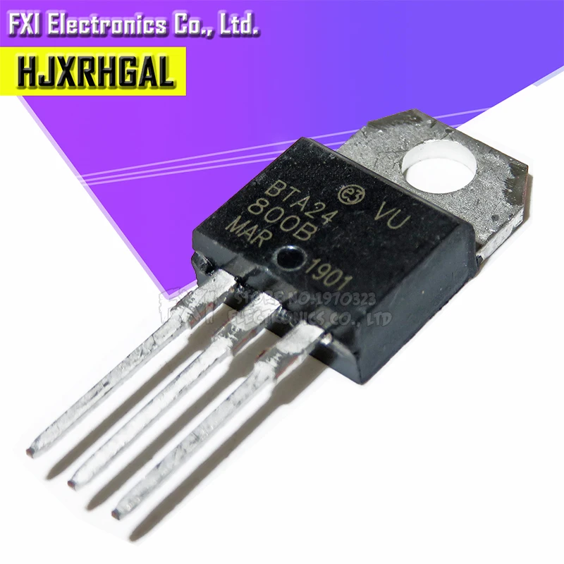 10 шт. BTA24-800B BTA24-800-220 TO220 BTA24 новый оригинальный | Электронные компоненты и