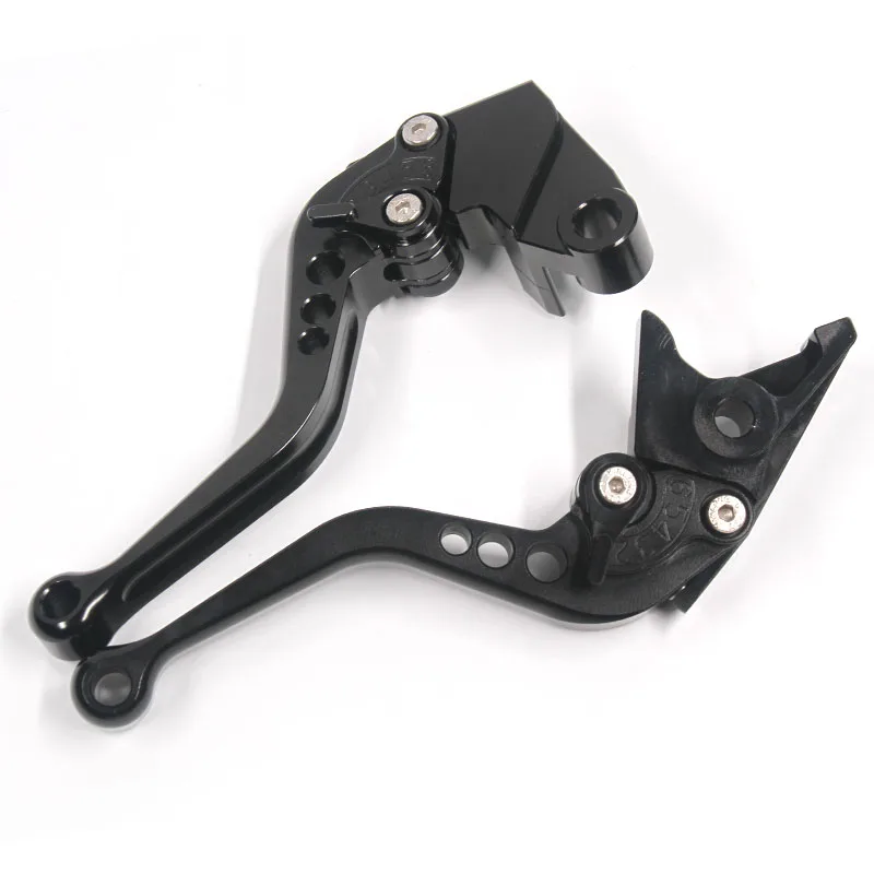 New Adjustable 3D Rhombus Motorcycle Brake Clutch Lever For kawasaki ZX10R ZX 10R 2004-2005 - Цвет: BLACK ordinary