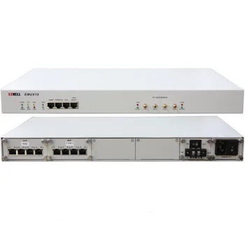 

EMUX10 Integrated Service Access Equipment PCM Device 30VF AC+DC Power Supply FTTH telecom device