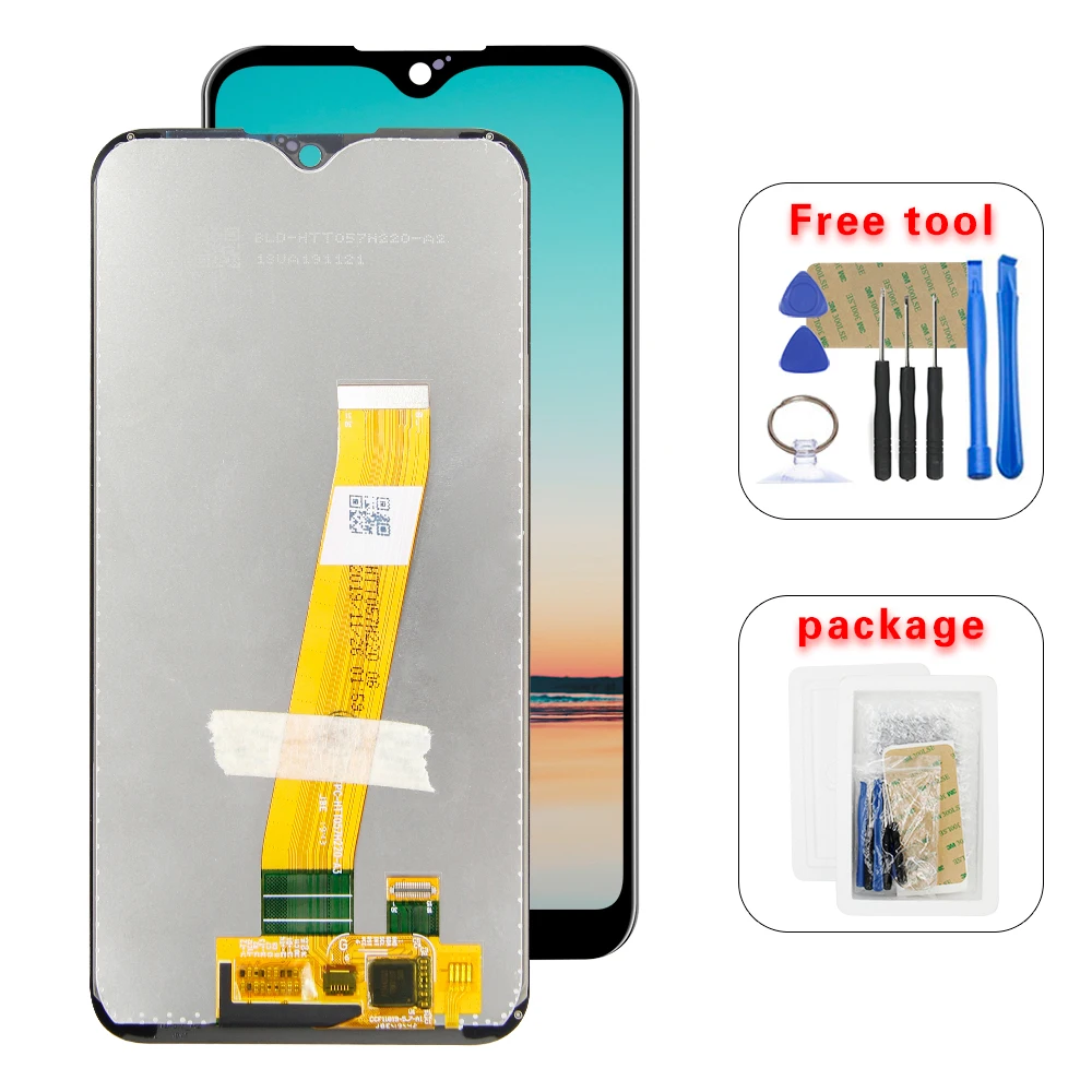 ЖК-дисплей с сенсорным экраном в сборе для Samsung Galaxy A01 A015 SM-A015F A015G A015DS бесплатные