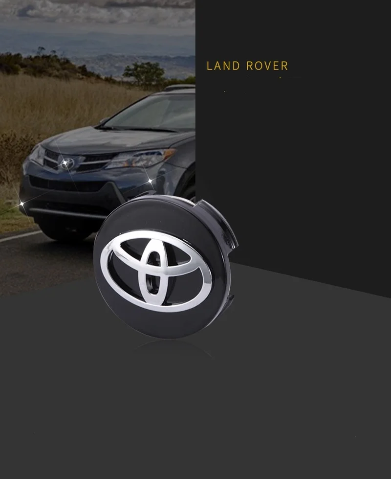 1 шт. для Toyota hubcaps модифицированные автозапчасти стандартная крышка Пылезащитная крышка 57 мм 62 мм