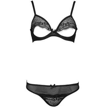 

Appeal dew breast open gear steel ring breast support suit female feeling lace thin embroidery underwear